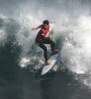 Gabriel Medina terceira fase Margaret River surfe (Foto: Reprodução/WSL)