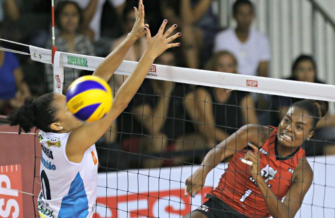 Fabiana, vôlei Sesi-SP, homenagem (Foto: Lucas Dantas / Sesi-SP Divulgação)