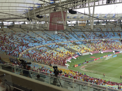 Torcida Flamengo Maracanã (Foto: Fred Gomes)