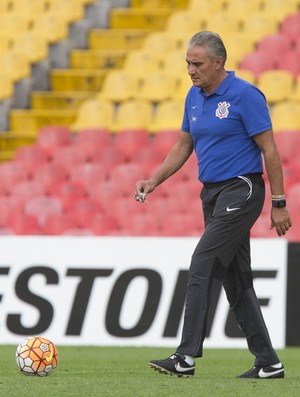 Tite Corinthians Bogotá (Foto: Daniel Augusto Jr/Agência Corinthians)