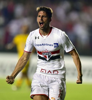 Calleri São Paulo Trujillanos Libertadores (Foto: Marcos Ribolli)