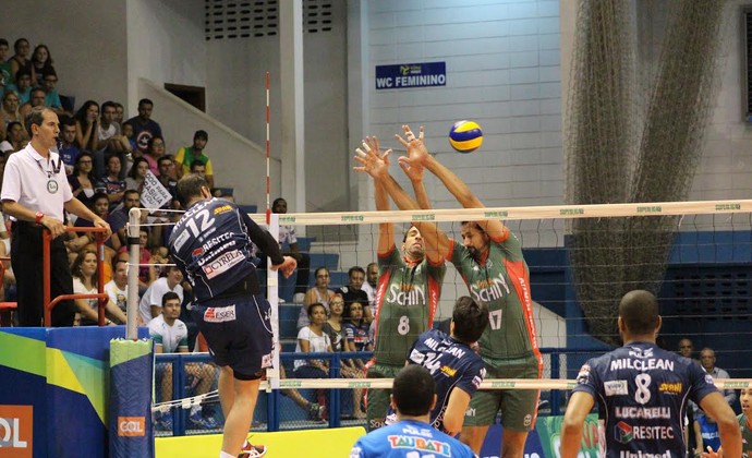 Taubaté Campinas semifinal Superliga (Foto: Rafinha Oliveira/Funvic Taubaté)