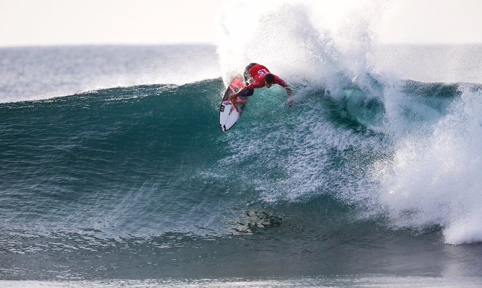 Italo Ferreira derrota americano Nat Young nas quartas de final em Bells Beach (Foto: Reprodução/Twitter WSL)