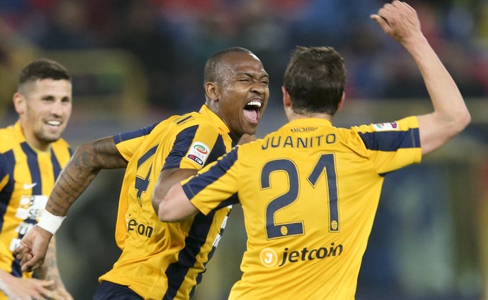 Samir Bologna x Hellas Verona (Foto: AP)