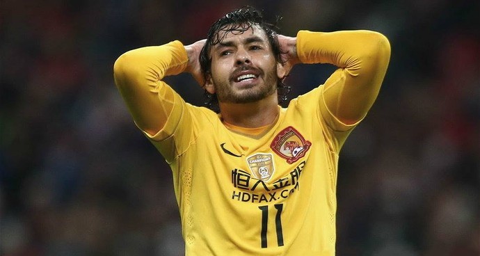 Ricardo Goulart Guangzhou Evergrande Champions da Ásia (Foto: Reprodução / Facebook)