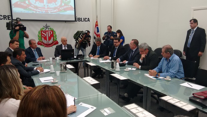 Secretaria de Segurança Pública SP violência torcidas (Foto: Yan Resende)