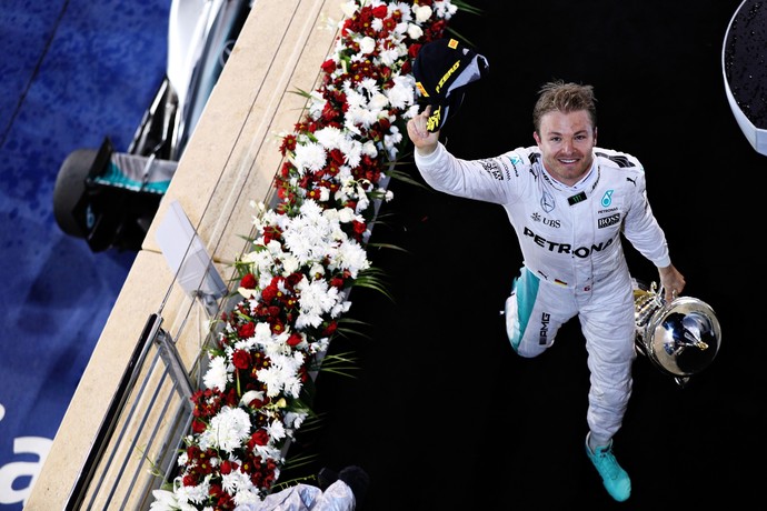 Nico Rosberg vence GP do Bahrein (Foto: Getty Images)