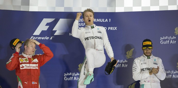 Nico Rosberg vence GP do Bahrein (Foto: EFE)