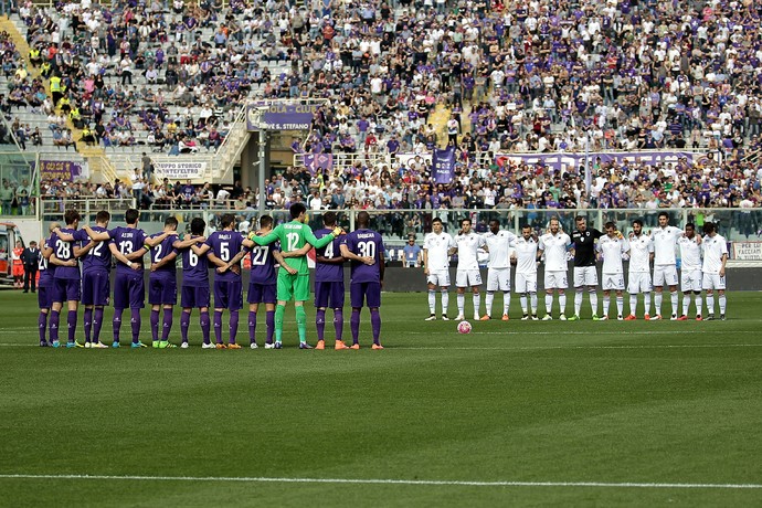 Homenagem Cesare Maldini, Fiorentina x Sampdoria (Foto: Gabriele Maltinti / Getty Images)