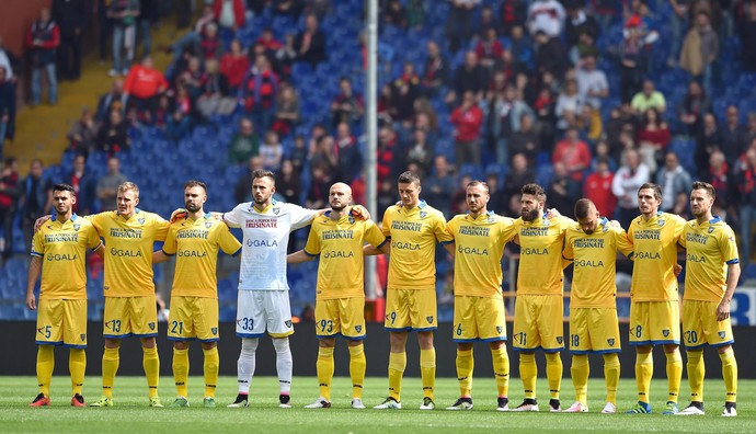 Homenagem Cesare Maldini, Genoa x Frosinone (Foto: EFE / EPA / Simone Arveda)