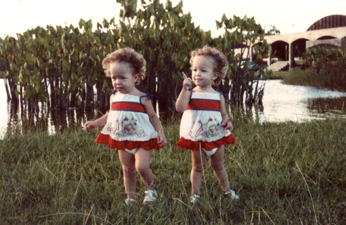 gêmeas Michelle e Monique (Foto: Arquivo Pessoal)