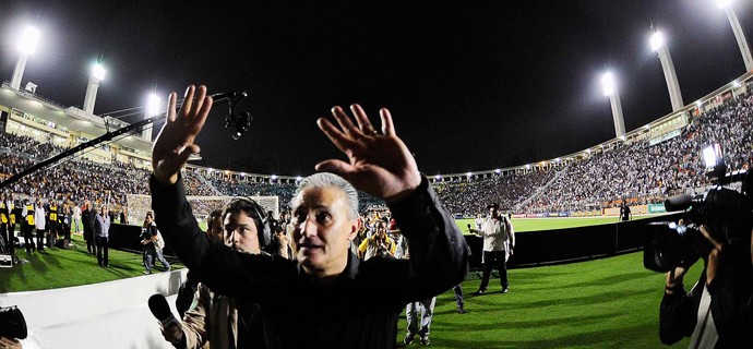 homenagem Tite Corinthians (Foto: Marcos Ribolli / Globoesporte.com)