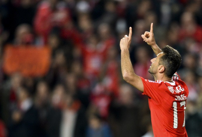 Jonas Benfica x Braga (Foto: AFP)