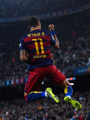 Neymar, Barcelona x Rayo Vallecano Campeonato Espanhol (Foto: Getty Images)