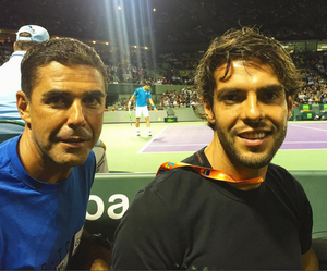 Kaká Djokovic Tênis Miami (Foto: Reprodução/ Instagram)