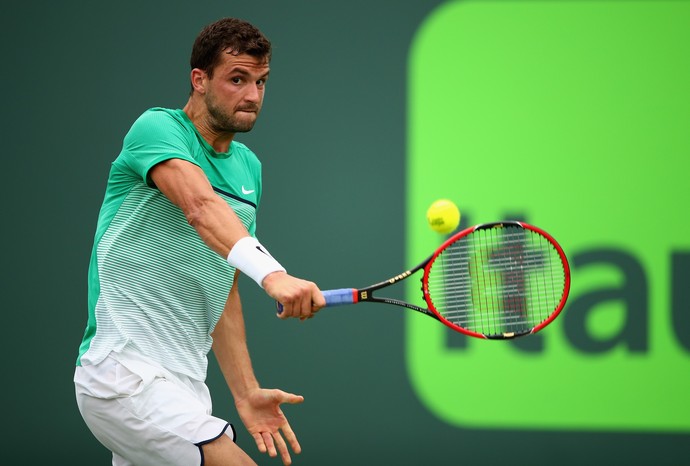 Grigor Dimitrov vence Andy Murray no Masters 1000 de Miami (Foto: Getty Images)