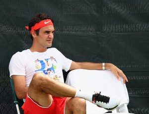 Roger Federer treino Miami (Foto: Getty Images)