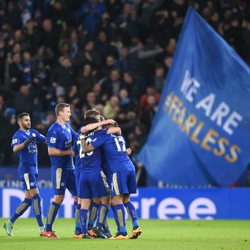 Leicester comemoração (Foto: Getty Images)