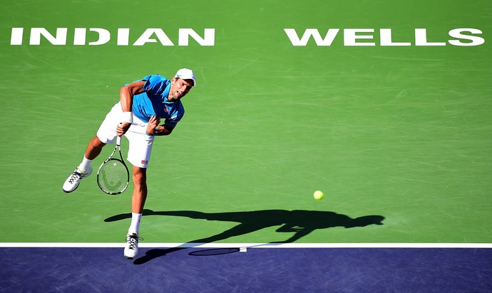 Novak Djokovic x Rafael Nadal semifinal Indian Wells (Foto: Getty Images)