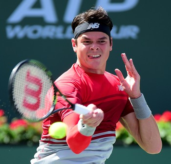 Milos Raonic Indian Wells tênis (Foto: Getty Images)