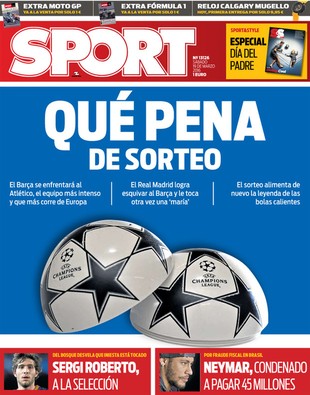 Capa Sport (Foto: Reprodução / Twitter)