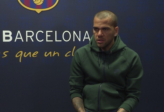 Daniel Alves Barcelona (Foto: Ivan Raupp)