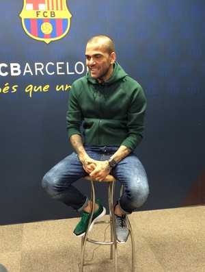 Daniel Alves Barcelona (Foto: Ivan Raupp)