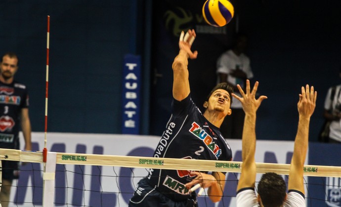 Vôlei Taubaté x Minas Superliga Masculina quartas de final (Foto: Bruno Neri/CBV)