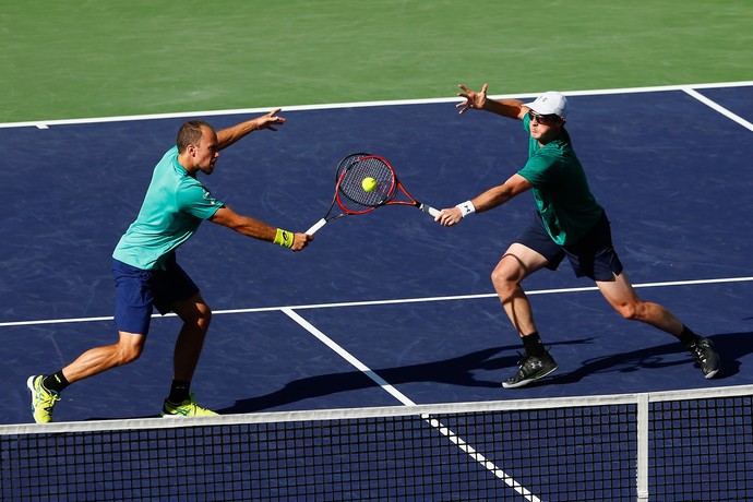 Bruno Soares, Jamie Murray, Indian Wells, tênis (Foto: AFP)