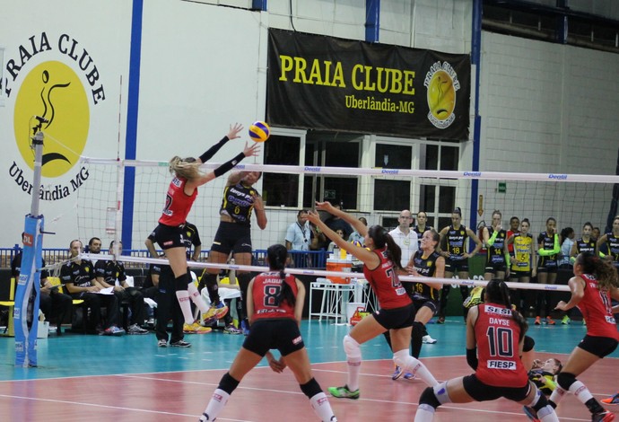 Praia Clube Sesi-SP Superliga Feminina de vôlei (Foto: Praia Clube/Divulgação)