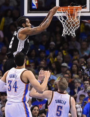 NBA Kawhi Leonard San Antonio Spurs Oklahoma City Thunder (Foto: EFE)