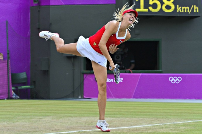 Maria Sharapova Olimpíadas Londres 2012 (Foto: AFP)