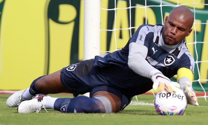 Jefferson, botafogo x boavista (Foto: Vitor Silva / SSpress / Botafogo)