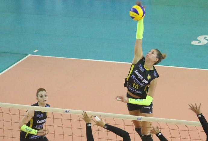 Rio do Sul Praia Clube Superliga Feminina vôlei (Foto: Clóvis Eduardo Cuco/Rio do Sul)