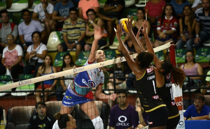 Vôlei Bauru x Sesi-SP, Superliga feminina (Foto: Marina Beppu / Concilig Vôlei Bauru)