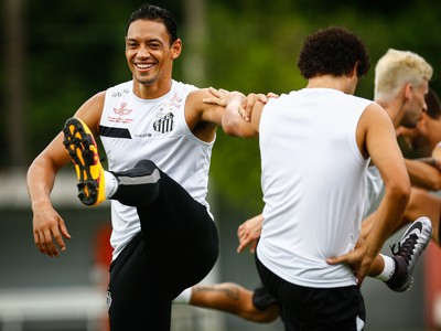 Ricardo Oliveira, Santos (Foto: Ricardo Saibun/Santos FC)