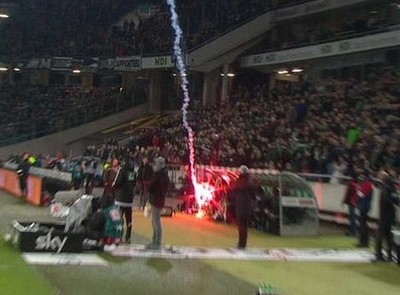 Hannover x Wolfsburg (Foto: Reprodução)