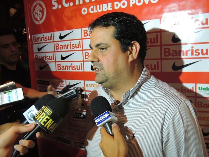 Jorge Macedo gerente de futebol Inter (Foto: Tomás Hammes / GLOBOESPORTE.COM)