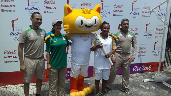 Érika Miranda - judô anúncio condutores tocha olímpica rio 2016 (Foto: Leonardo Filipo)