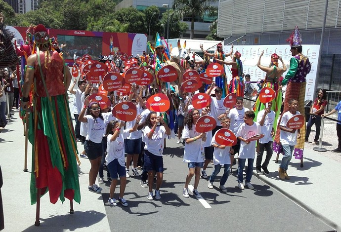 evento revezamento da tocha rio 2016 (Foto: Leonardo Filipo)