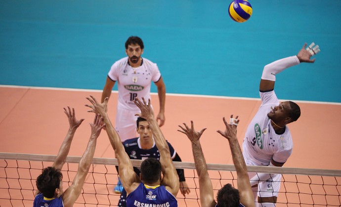 Cruzeiro x UPCN Sul-Americano Vôlei 2016 (Foto: Douglas Magno/Divulgação Sada Cruzeiro)