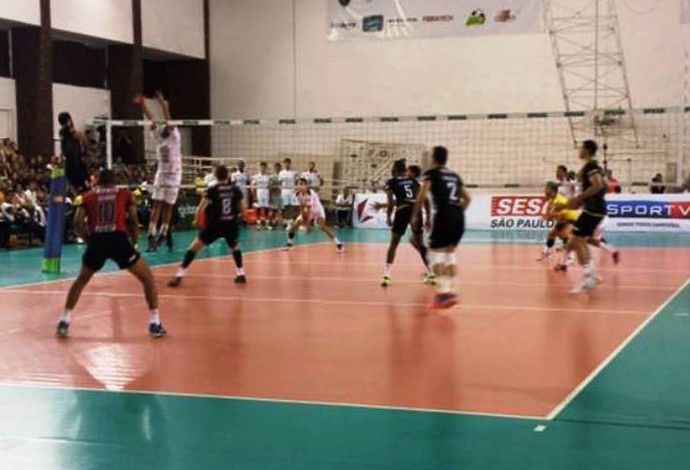 Juiz de Fora Sesi-SP Superliga Masculina de vôlei (Foto: Assessoria de Comunicação/JF Vôlei)