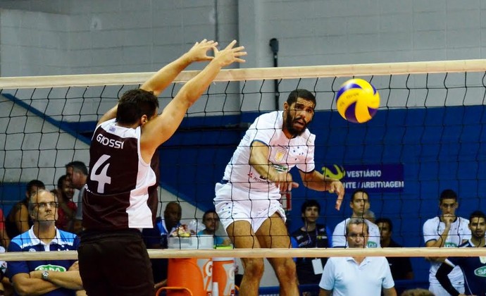 Cruzeiro x Bohemios Sul-Americano de Vôlei Abaeté (Foto: Danilo Sardinha/GloboEsporte.com)