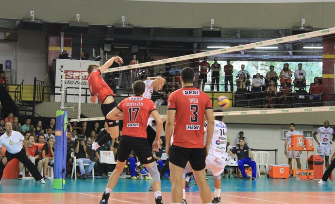 Sesi-SP Taubaté Superliga Masculina Vôlei (Foto: Sesi-SP/ Divulgação)