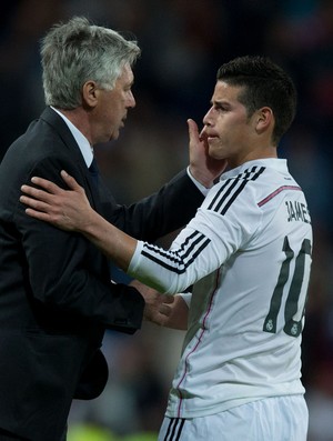 Carlo Ancelotti James Rodríguez Real Madrid (Foto: Getty Images)