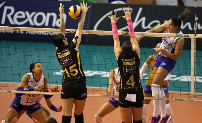 Rio de Janeiro x Praia Clube Superliga (Foto: João Pires/Fotojump)