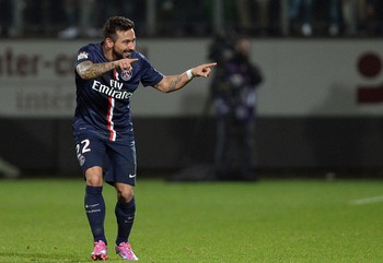 Lavezzi gol PSG (Foto: AFP)