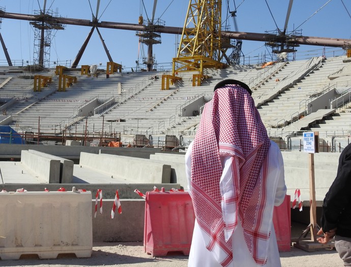 Estádio Khalifa - Doha - Catar (Foto: Thiago Dias)