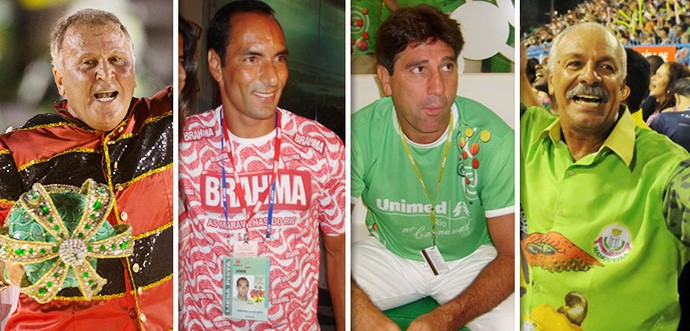 Montagem jogadores sapucai (Foto: GloboEsporte.com)