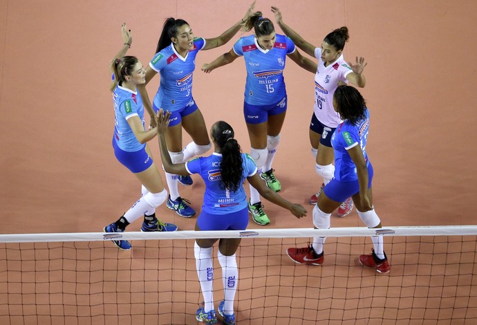 Minas x São Caetano - Superliga Feminina (Foto: Orlando Bento/Divulgação Minas)